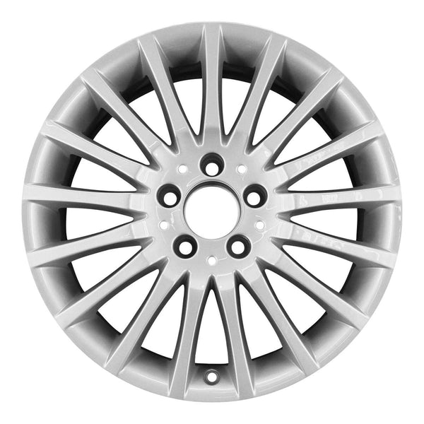 2010 mercedes c250 wheel 17 silver aluminum 5 lug w85201s 1