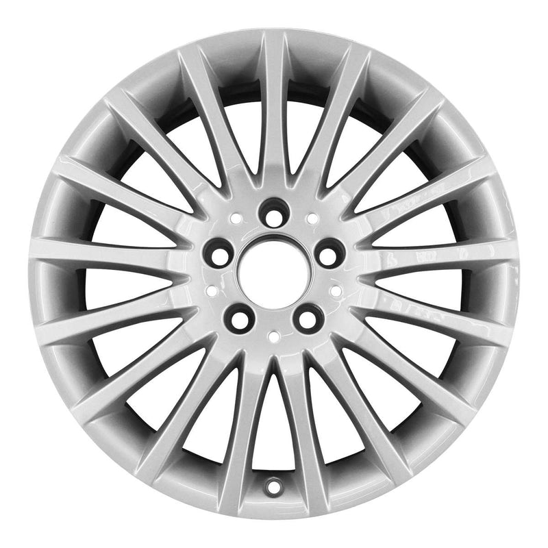 2010 mercedes c250 wheel 17 silver aluminum 5 lug w85201s 1