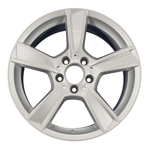 2015 mercedes c250 wheel 17 silver aluminum 5 lug w85226s 10