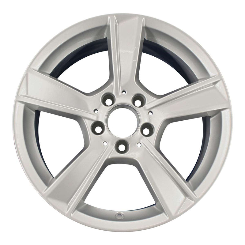 2012 mercedes c250 wheel 17 silver aluminum 5 lug w85226s 3