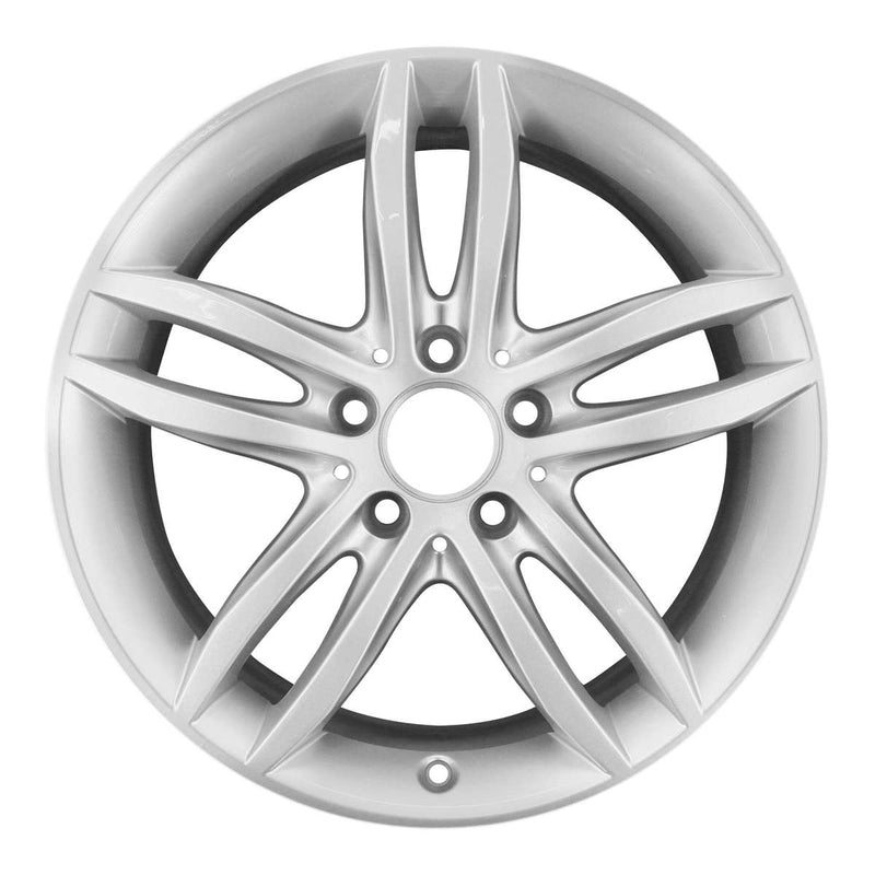 2013 mercedes c300 wheel 17 silver aluminum 5 lug rw85227s 5