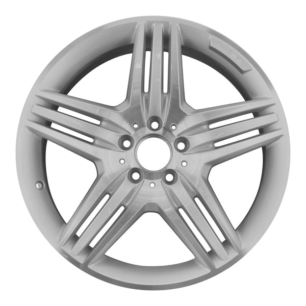 2013 mercedes s550 wheel 19 machined silver aluminum 5 lug w85229ms 2