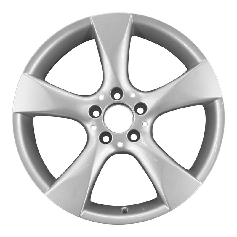 2012 mercedes slk350 wheel 18 silver aluminum 5 lug w85250s 1