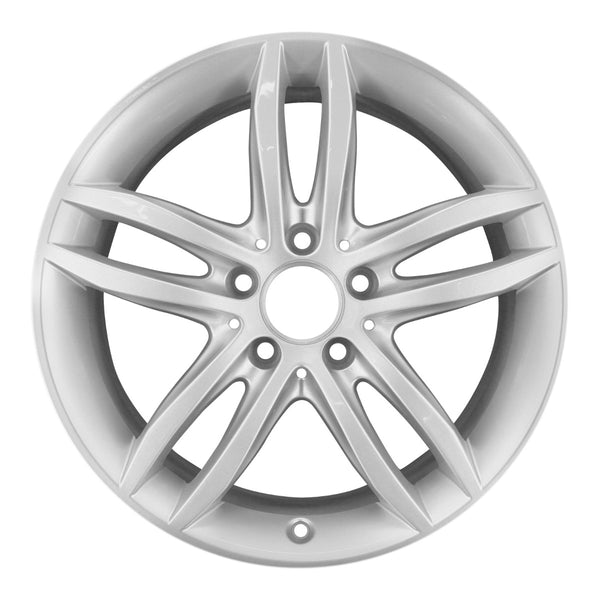 2012 mercedes c300 wheel 17 silver aluminum 5 lug w85259s 1