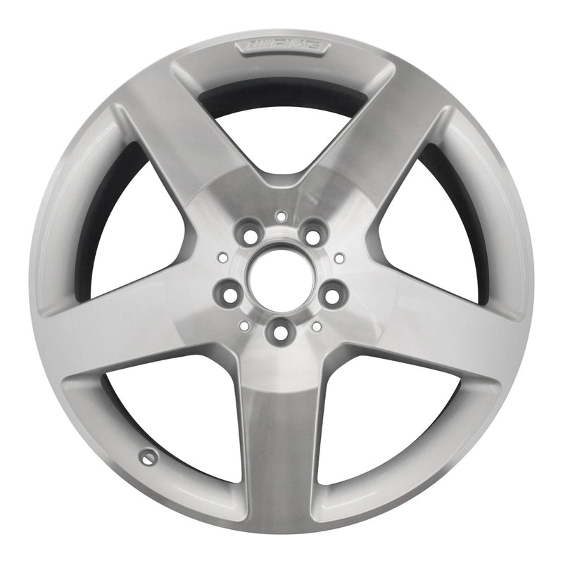 2012 mercedes ml350 wheel 19 machined silver aluminum 5 lug w85277ms 10