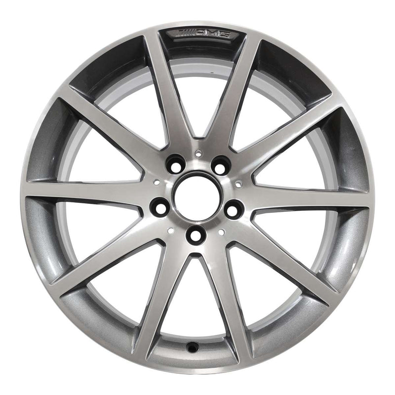 2015 mercedes slk55 wheel 18 machined charcoal aluminum 5 lug w85289mc 5