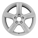 2012 mercedes slk250 wheel 17 silver aluminum 5 lug w85294s 1