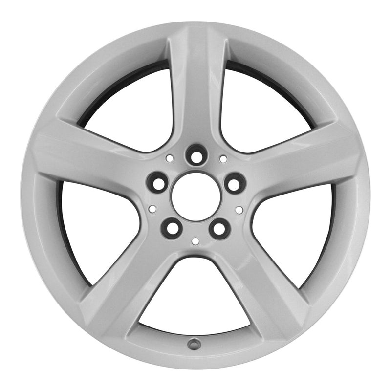 2012 mercedes slk250 wheel 17 silver aluminum 5 lug w85294s 1