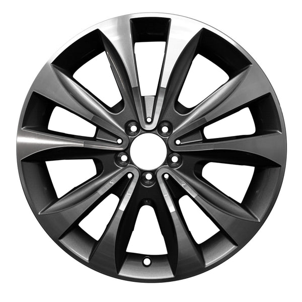 2015 mercedes gl350 wheel 20 machined dark charcoal aluminum 5 lug w85297mdc 3