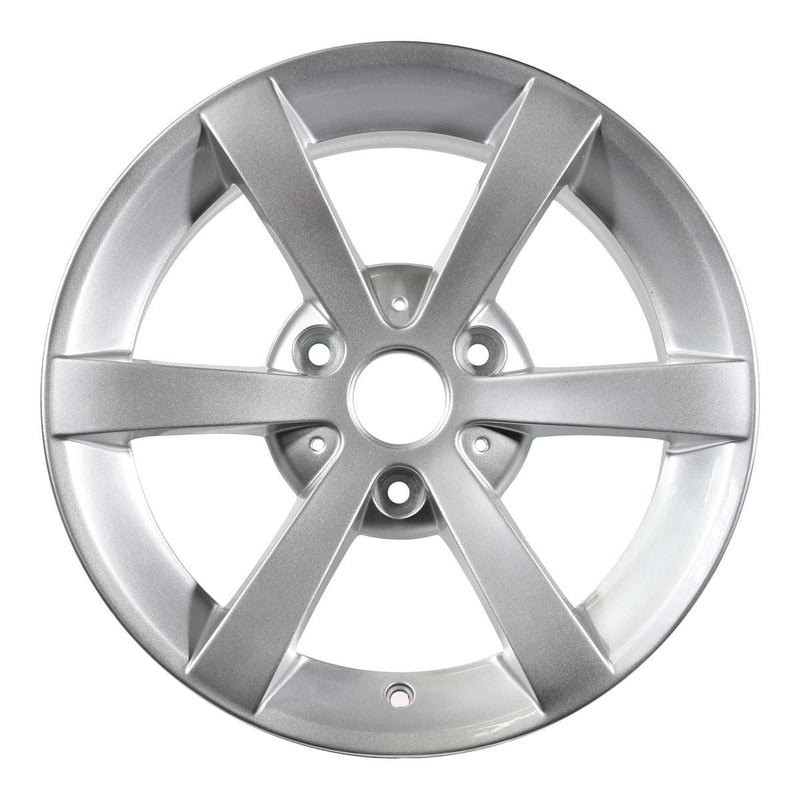 2013 smart car wheel 15 silver aluminum 3 lug w85299s 1