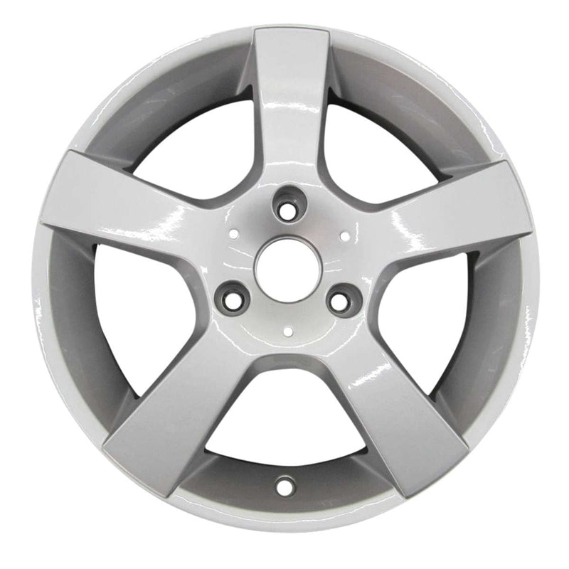 2014 smart car wheel 15 silver aluminum 3 lug w85300s 2