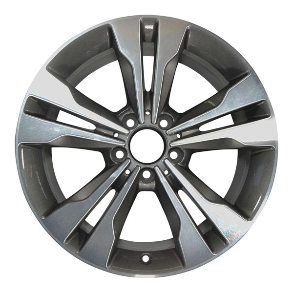 2014 Mercedes Cla250 Wheel 18" Machined Charcoal Aluminum 5 Lug W85529MC-1