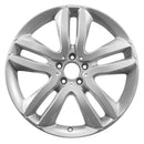 2014 Mercedes GL350 Rueda 20" Plata Aluminio 5 Lug W85362S-2