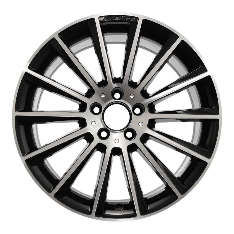 2015 Mercedes C400 Wheel 19" Machined Gloss Black Aluminum 5 Lug W85374MB-6