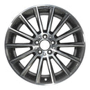 2015 Mercedes C400 Rueda 19" Aluminio Carbón Maquinado 5 Lug W85375MC-2