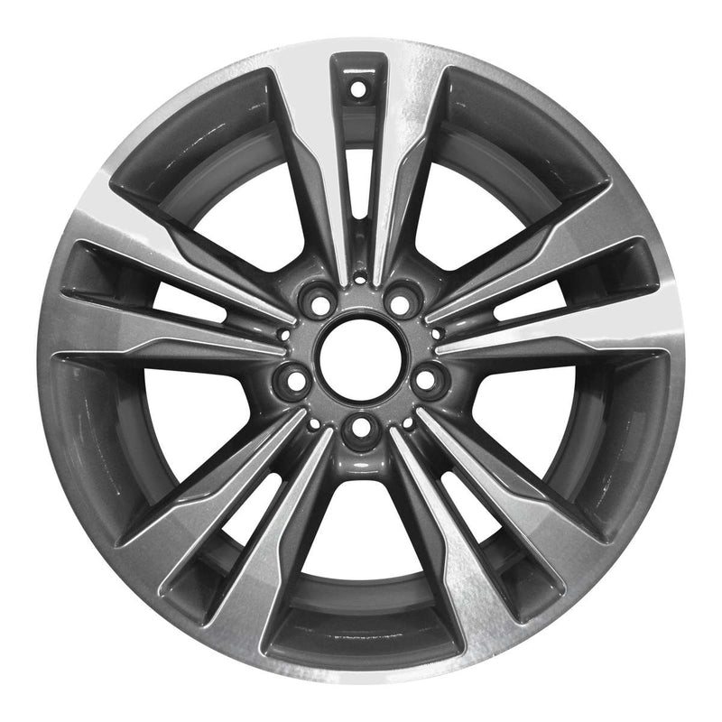 2016 Mercedes E350 Wheel 18" Machined Charcoal Aluminum 5 Lug W85397MC-3