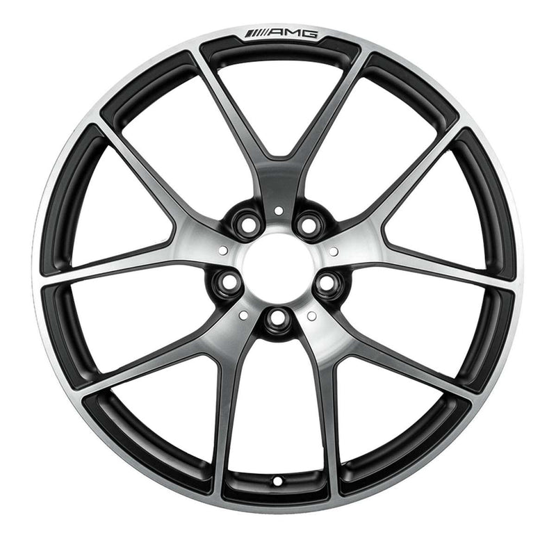 2015 Mercedes SLS Wheel 20" Machined Charcoal Aluminum 5 Lug W85402MC-1