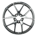 2015 Mercedes SLS Rueda 20" Aluminio plateado maquinado 5 lengüetas W85402MS-1
