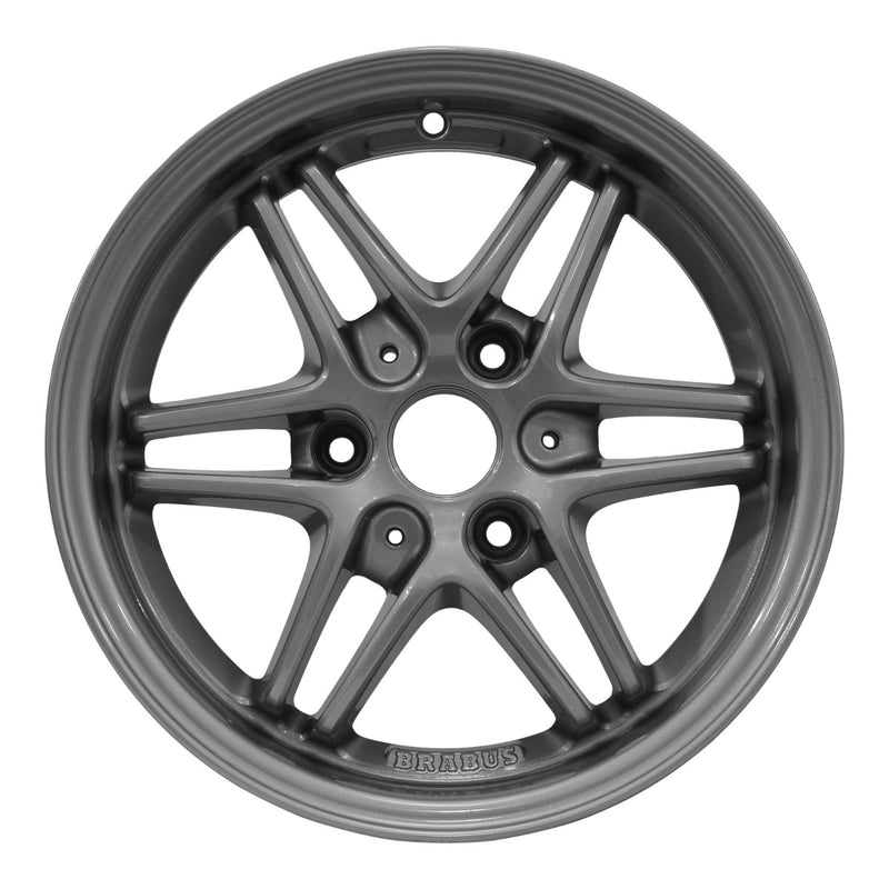 2015 Smart Car Wheel 15" Charcoal Aluminum 3 Lug W85411C-1