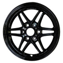 2015 Smart Car Wheel 15" Gloss Black Aluminio 3 Lug W85410GB-3