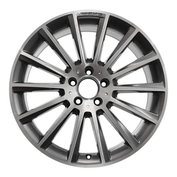 2018 Mercedes C43 Wheel 19" Machined Charcoal Aluminum 5 Lug W85450MC-9