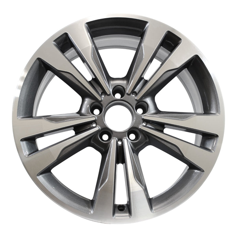 2016 Mercedes E350 Wheel 18" Machined Charcoal Aluminum 5 Lug W85460MC-2