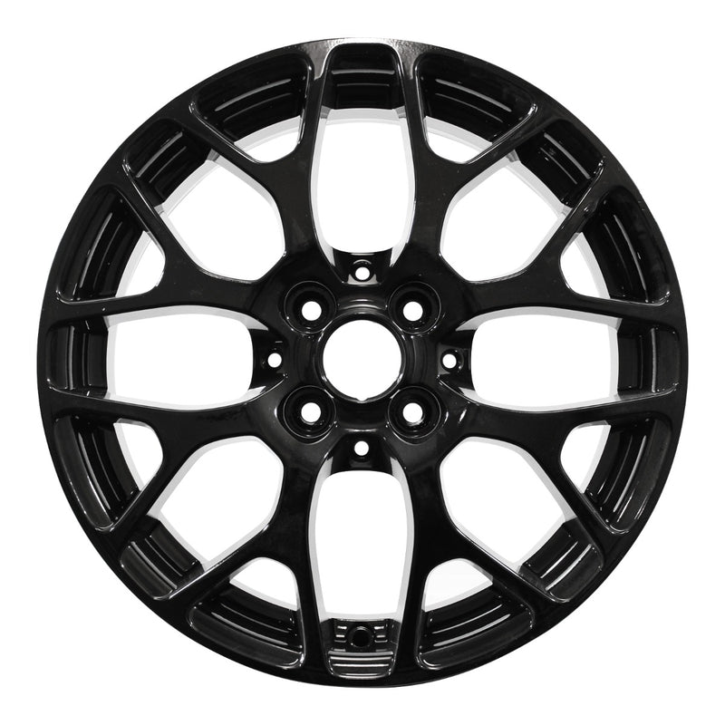 2016 Smart Car Wheel 16" Black Aluminum 4 Lug W85469B-1