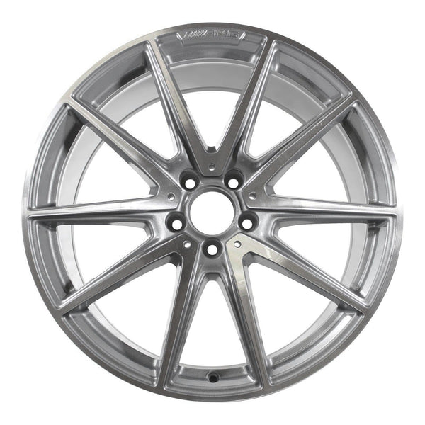 2016 Mercedes GT Wheel 19" Machined Silver Aluminum 5 Lug W85476MS-1