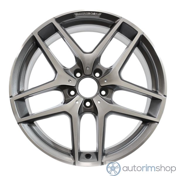 2019 Mercedes GLC300 Wheel 19" Machined Charcoal Aluminum 5 Lug W85483MC-5