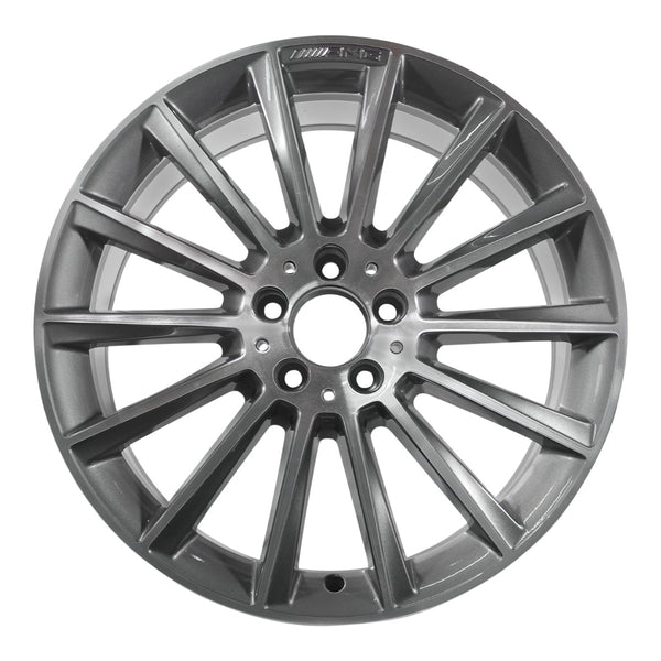 2015 Mercedes C400 Wheel 19" Machined Charcoal Aluminum 5 Lug W85519MC-6