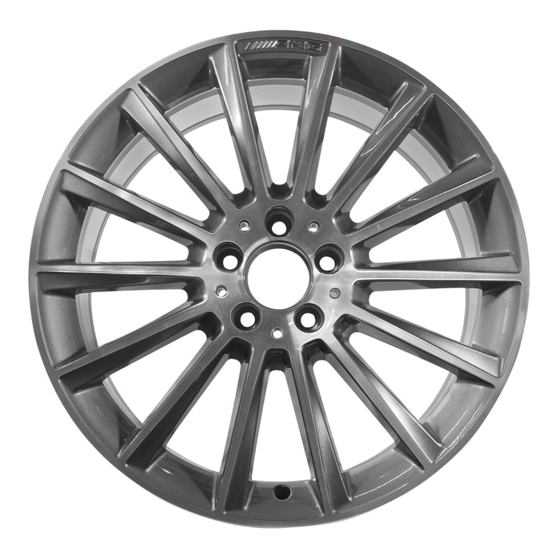 2015 Mercedes C300 Wheel 19" Machined Charcoal Aluminum 5 Lug W85519MC-2