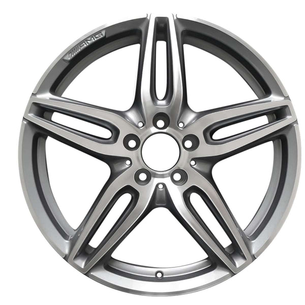 2020 Mercedes E450 Wheel 19" Machined Silver Aluminum 5 Lug W85541MS-10