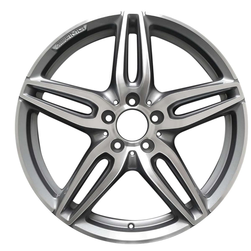 2018 Mercedes E43 Wheel 19" Machined Silver Aluminum 5 Lug W85541MS-5