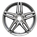 2017 Mercedes E43 Rueda 19" Aluminio plateado maquinado 5 Lug W85542MS-2