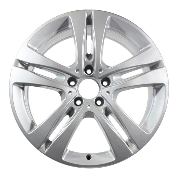 2019 Mercedes S560 Wheel 18" Silver Aluminum 5 Lug W85557S-6