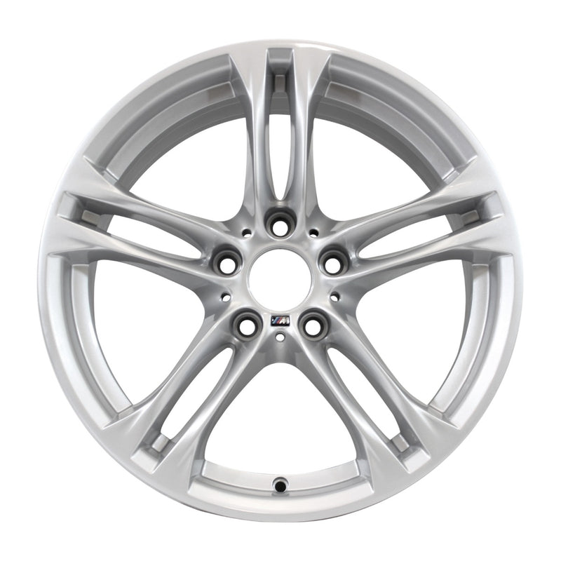 2015 BMW 550i Rueda 18" Plata Aluminio 5 Lug W86000S-11