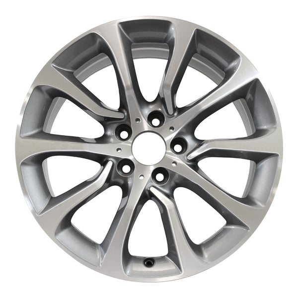 2014 BMW 640i Wheel 19" Machined Charcoal Aluminum 5 Lug W86003MC-2