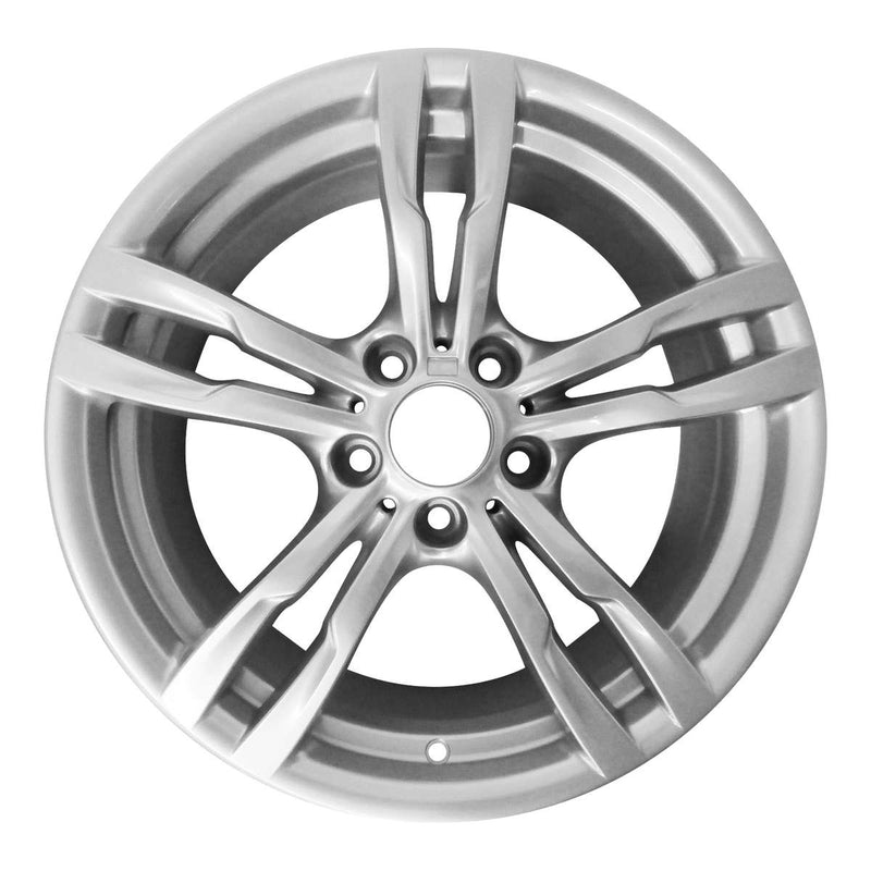 2018 BMW 320i Wheel 18" Silver Aluminum 5 Lug W86008S-22