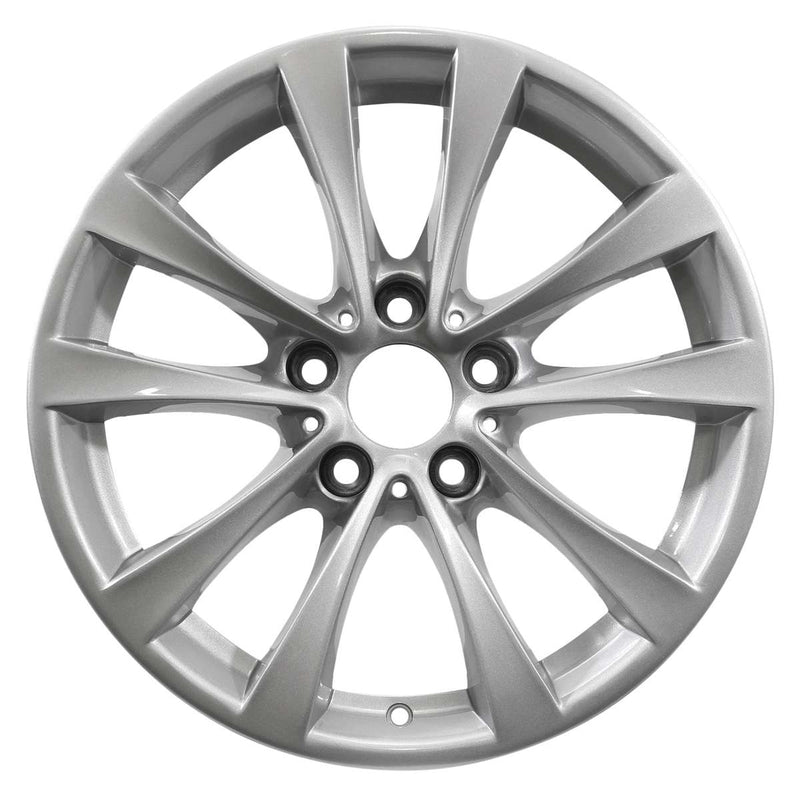 2017 BMW 330i Wheel 17" Silver Aluminum 5 Lug W86015S-5