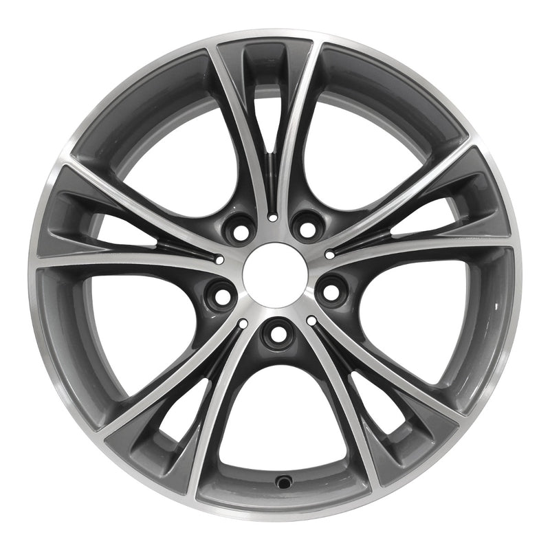 2014 BMW Z4 Wheel 18" Machined Charcoal Aluminum 5 Lug W86032MC-1