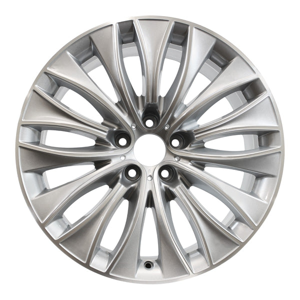 2014 BMW 760i Wheel 20" Machined Silver Aluminum 5 Lug W86039MS-11