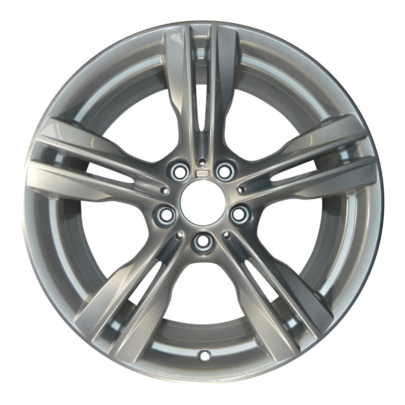 2014 BMW X5 Wheel 19" Silver Aluminum 5 Lug W86043S-1