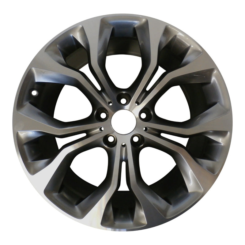 2016 BMW X6 Wheel 20" Machined Charcoal Aluminum 5 Lug W86055MC-5