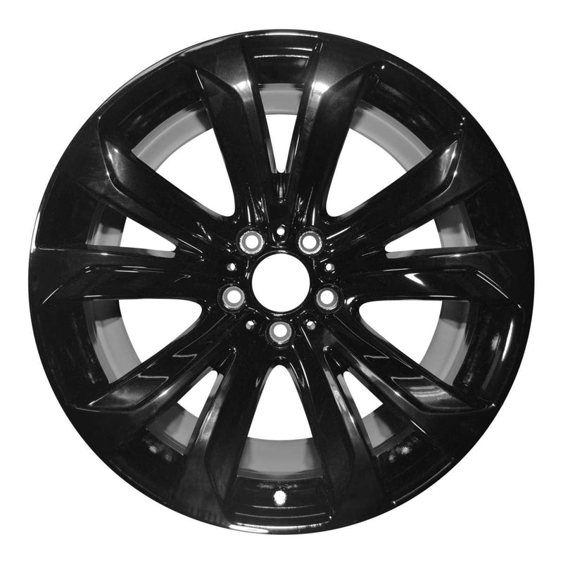 2016 BMW X6 Wheel 20" Black Aluminum 5 Lug W86059B-5