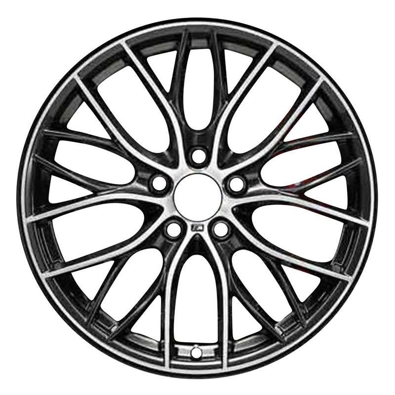 2014 BMW Activehybrid Wheel 18" Machined Charcoal Aluminum 5 Lug W86064MC-35