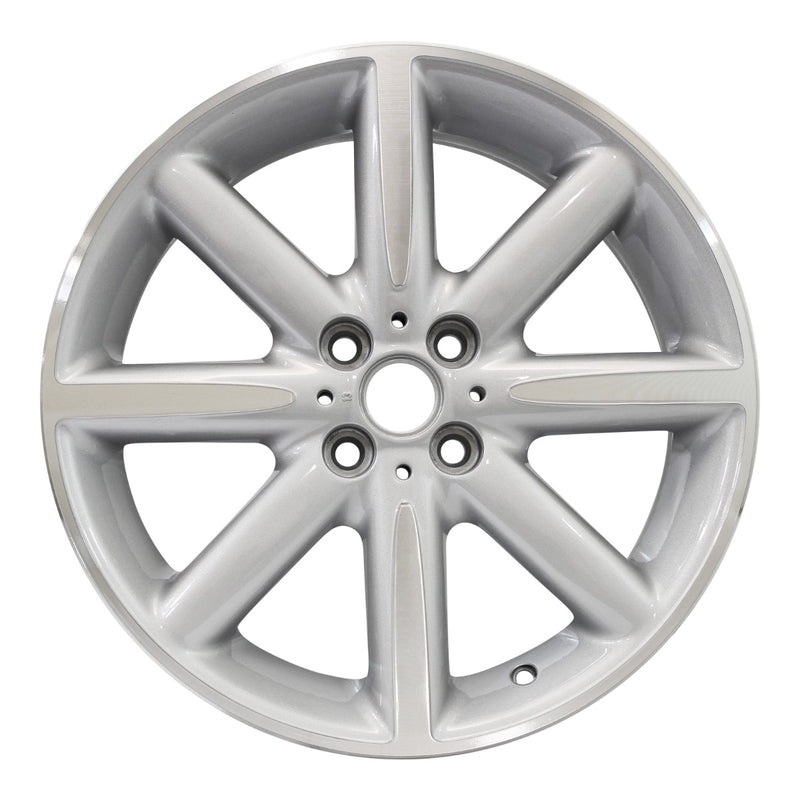 2013 Mini Cooper Wheel 17" Machined Silver Aluminum 4 Lug W86073MS-1