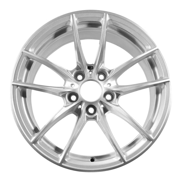 2015 BMW M4 Wheel 18" Silver Aluminum 5 Lug W86090S-4