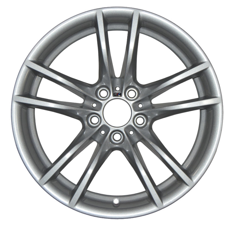 2015 BMW M3 Rueda 18" Plata Aluminio 5 Lug W86091S-1