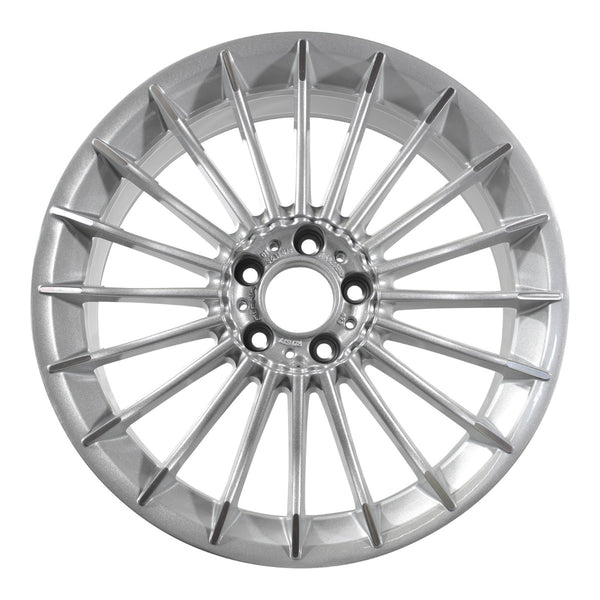 2015 BMW Alpina Wheel 20" Machined Silver Aluminum 5 Lug W86097MS-1