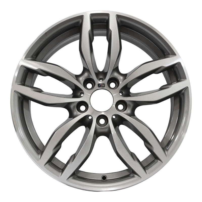 2015 BMW X3 Wheel 19" Machined Charcoal Aluminum 5 Lug W86101MC-1